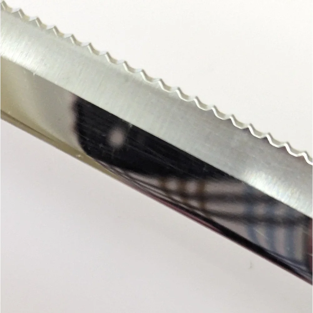 Cutco 1729 Petite Carver Knife Black Swirl Handle Factory Sharpened/Serviced 12